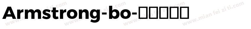 Armstrong-bo字体转换