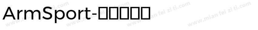 ArmSport字体转换