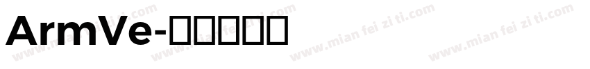 ArmVe字体转换
