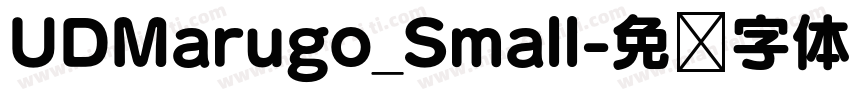 UDMarugo_Small字体转换
