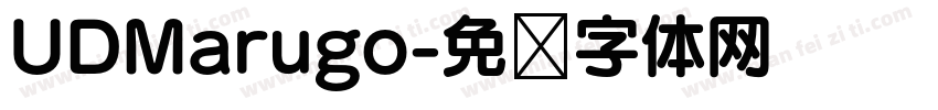 UDMarugo字体转换
