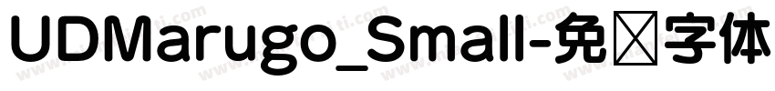 UDMarugo_Small字体转换