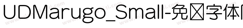 UDMarugo_Small字体转换