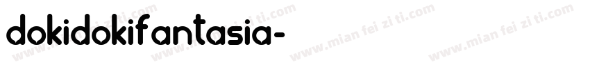 DokiDokiFantasia字体转换