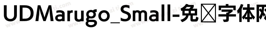 UDMarugo_Small字体转换
