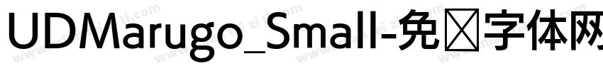 UDMarugo_Small字体转换