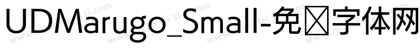 UDMarugo_Small字体转换