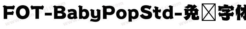 FOT-BabyPopStd字体转换