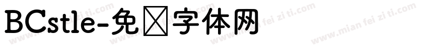 BCstle字体转换
