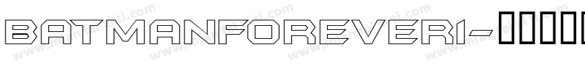 BatmanForever1字体转换