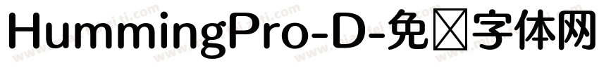 HummingPro-D字体转换