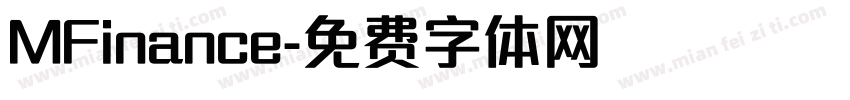 MFinance字体转换