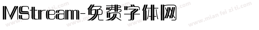 MStream字体转换