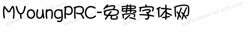 MYoungPRC字体转换