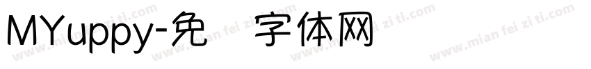 MYuppy字体转换