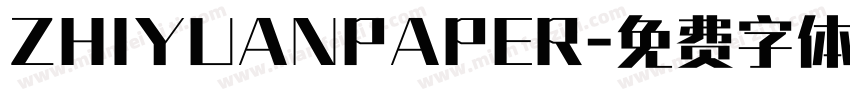 ZHIYUANPAPER字体转换