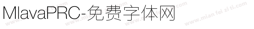MlavaPRC字体转换