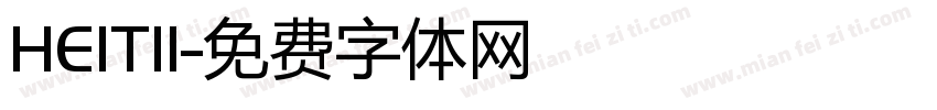 HEITI1字体转换