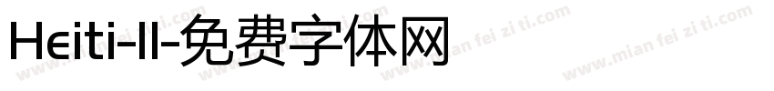 Heiti-11字体转换