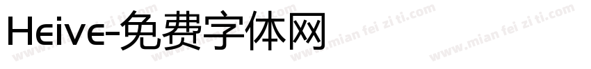 Heive字体转换