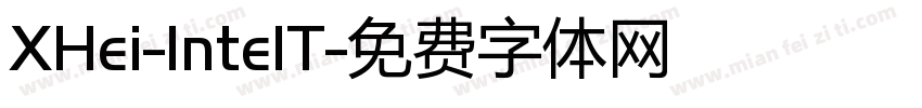 XHei-IntelT字体转换
