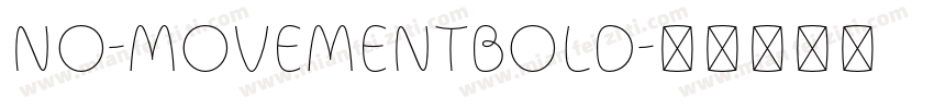 NO-MovementBold字体转换