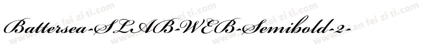 Battersea-SLAB-WEB-Semibold-2字体转换