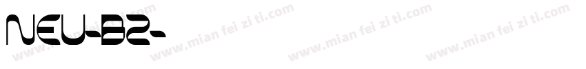 NEU-BZ字体转换