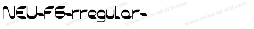 NEU-F6-rregular字体转换