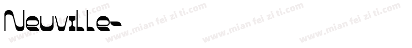 Neuville字体转换