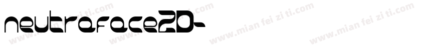 neutraface2D字体转换