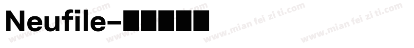 Neufile字体转换