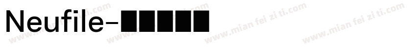 Neufile字体转换