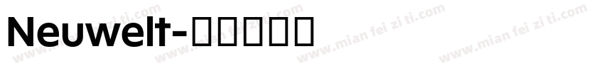 Neuwelt字体转换