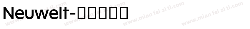 Neuwelt字体转换
