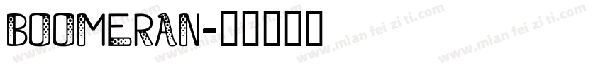 BOOMERAN字体转换