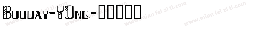 Booday-Y0nq字体转换
