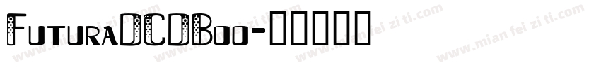 FuturaDCDBoo字体转换