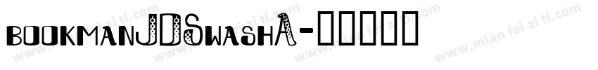 bookmanJDSwashA字体转换