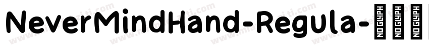 NeverMindHand-Regula字体转换