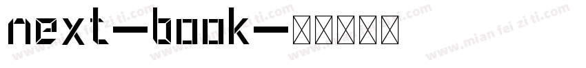 next-book字体转换