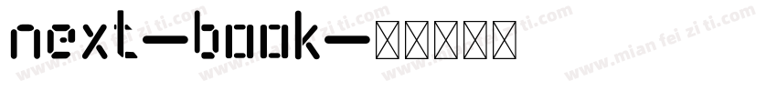next-book字体转换