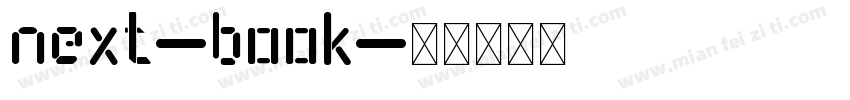 next-book字体转换