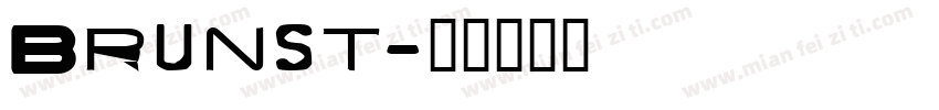 Brunst字体转换