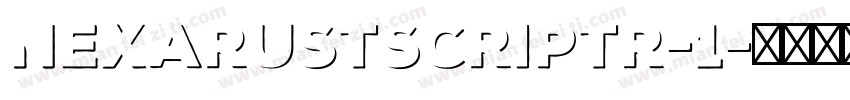 NexaRustScriptR-1字体转换