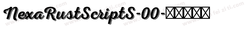 NexaRustScriptS-00字体转换