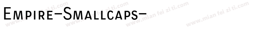 Empire-Smallcaps字体转换