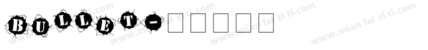 Bullet字体转换