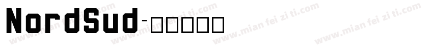 NordSud字体转换