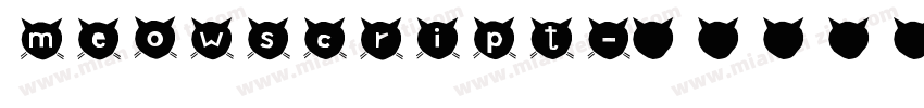 meowscript字体转换